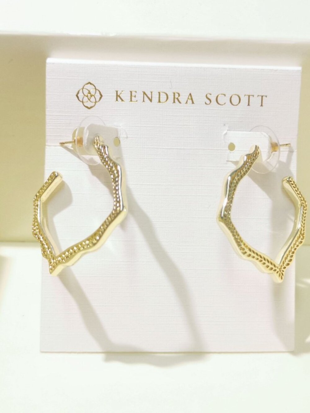 Kendra Scott Miku Gold Hoop Earrings